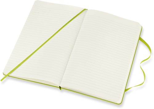 Notitieboek Moleskine large 130x210 ln hc lem gn 1 Stuk-3