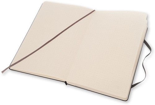 Notitieboek Moleskine large 130x210 dots hc zw 1 Stuk-2