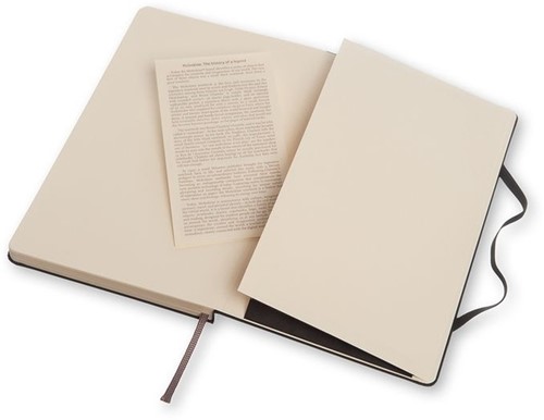 Notitieboek Moleskine large 130x210 dots hc zw 1 Stuk-3