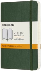 Notitieboek Moleskine pocket 90x140 ln sc myrt gn 1 Stuk