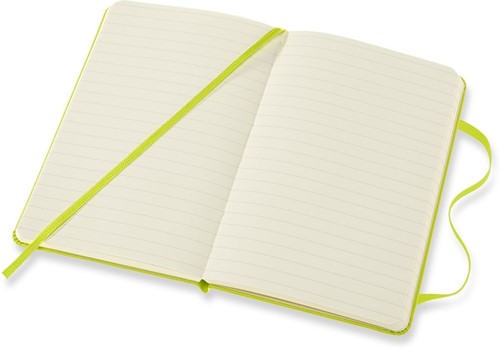 Notitieboek Moleskine pocket 90x140 ln hc lem gn 1 Stuk-3