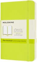 Notitieboek Moleskine pocket 90x140 blc sc lem gn 1 Stuk