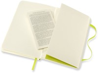 Notitieboek Moleskine pocket 90x140 blc sc lem gn 1 Stuk-1