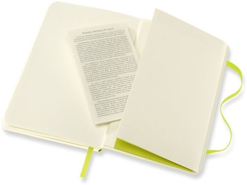 Notitieboek Moleskine pocket 90x140 blc sc lem gn 1 Stuk-1