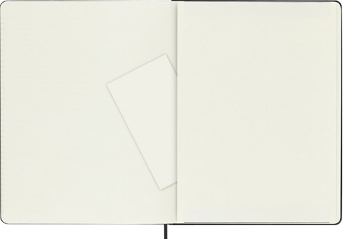 Notitieboek Moleskine XL 190x250 ln hc zw 1 Stuk-2
