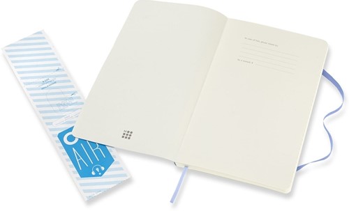 Notitieboek Moleskine large 130x210 ln sc hydr bl 1 Stuk-2