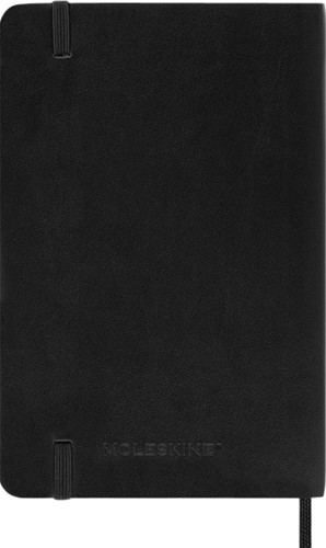 Notitieboek Moleskine pocket 90x140 ruit 5x5 sc zw 1 Stuk-3