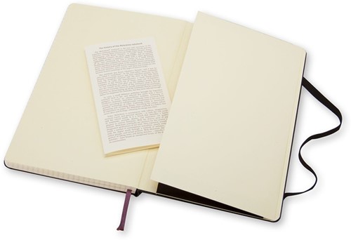 Notitieboek Moleskine pocket 90x140 ruit 5x5 sc zw 1 Stuk-1