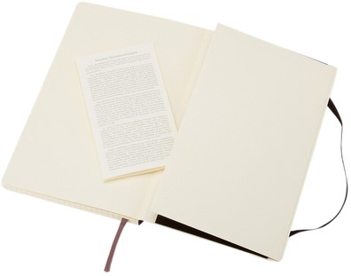 Notitieboek Moleskine pocket 90x140 ruit 5x5 sc zw 1 Stuk-2