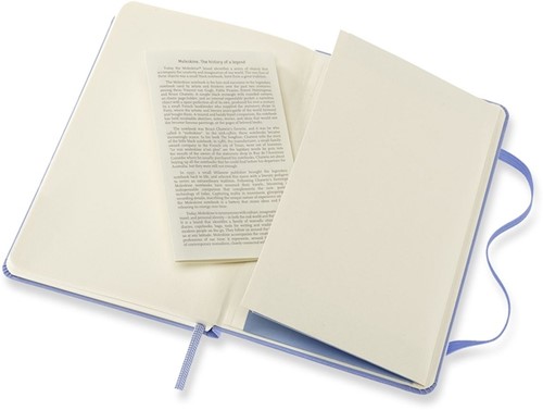 Notitieboek Moleskine pocket 90x140 ln hc hydr bl 1 Stuk-1