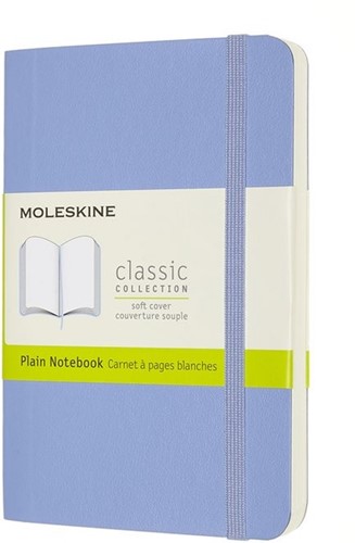 Notitieboek Moleskine pocket 90x140 blc sc hydr bl 1 Stuk