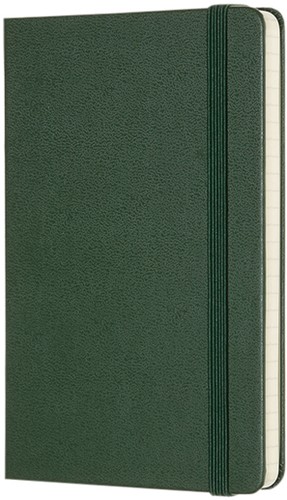 Notitieboek Moleskine pocket 90x140 rt hc myrt gn 1 Stuk-2