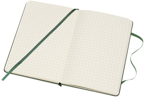 Notitieboek Moleskine pocket 90x140 rt hc myrt gn 1 Stuk-1
