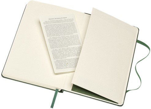 Notitieboek Moleskine pocket 90x140 rt hc myrt gn 1 Stuk-2