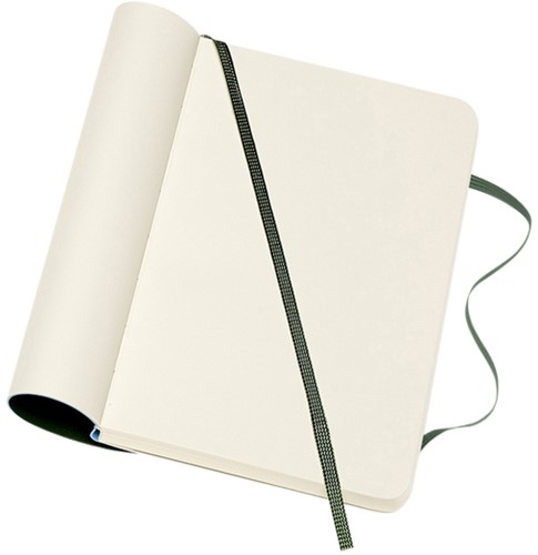 Notitieboek Moleskine pocket 90x140 blc sc myrt gn 1 Stuk-1