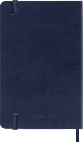 Notitieboek Moleskine pocket 90x140 ln hc sapp bl 1 Stuk-3