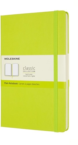Notitieboek Moleskine large 130x210 blc hc lem gn 1 Stuk