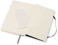 Notitieboek Moleskine large 130x210 ruit 5x5 sc zw 1 Stuk-1