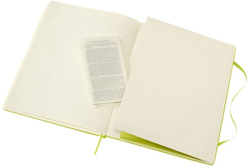 Notitieboek Moleskine XL 190x250 ln hc lem gn 1 Stuk-2