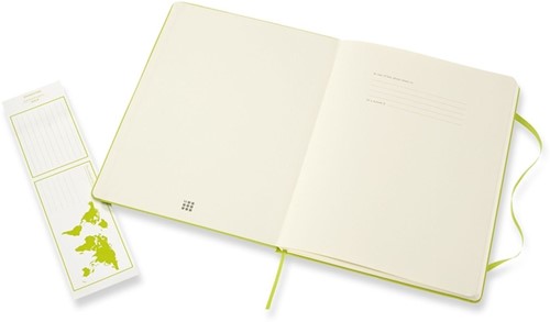 Notitieboek Moleskine XL 190x250 ln hc lem gn 1 Stuk-2