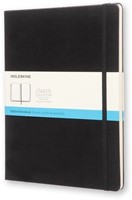 Notitieboek Moleskine XL 190x250 dots hc zw 1 Stuk