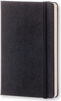 Notitieboek Moleskine pocket 90x140 dots hc zw 1 Stuk-2