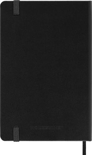 Notitieboek Moleskine pocket 90x140 dots hc zw 1 Stuk-3