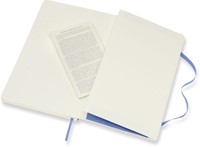 Notitieboek Moleskine large 130x210 blc sc hydr bl 1 Stuk-1