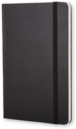 Notitieboek Moleskine pocket 90x140 ruit 5x5 hc zw 1 Stuk-2