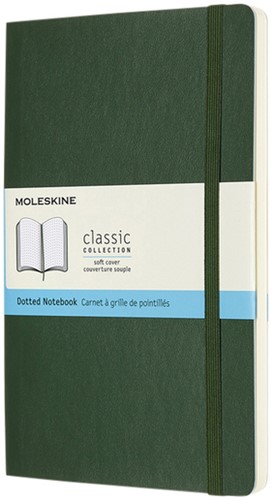 Notitieboek Moleskine large 130x210 dots sc zw 1 Stuk