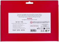 Viltstift Bruynzeel Kids set 50 kleuren 50 Stuk-3