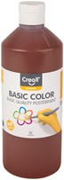 Plakkaatverf Creall basic donkerbruin 500ml 500 Milliliter