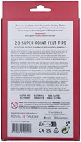 Viltstift Bruynzeel Kids Super Point 20 kleuren 20 Stuk-3