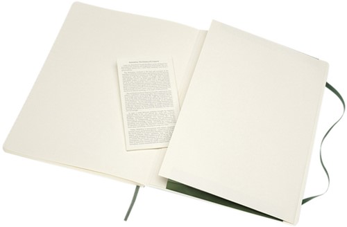 Notitieboek Moleskine XL 190x250 ln sc myrt gn 1 Stuk-2