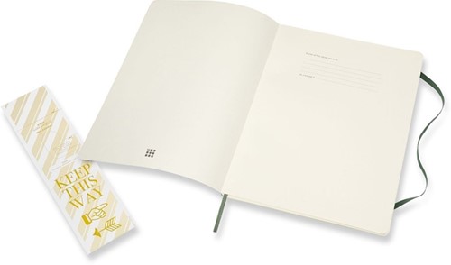 Notitieboek Moleskine XL 190x250 ln sc myrt gn 1 Stuk-2
