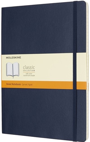 Notitieboek Moleskine XL 190x250 ln sc sapp bl 1 Stuk