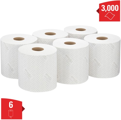 Poetspapier WypAll L10 GeneralClean wit 7406 6 Rol-2
