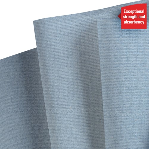 Poetspapier WypAll L20 GeneralClean blauw 7302 6 Rol-2