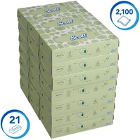 Facial tissues Scott 2laags 100 vel wit 1 Stuk-2