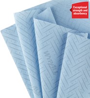 Poetspapier WypAll L10 GeneralClean blauw 7494 6 Rol-2