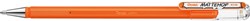 Gelschrijver Pentel K110 Mattehop M oranje 1 Stuk