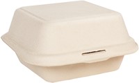 Hamburgerbox maxi Ip suikerriet beige 50 Stuk