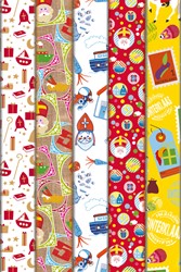 Consumentenrollen Haza Sint 46.5x250cm assorti 1 Rol