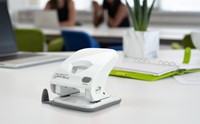 Perforator Rapesco Germ-Savvy X5-40ps 2gaats wit 1 Stuk-1