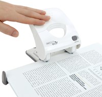 Perforator Rapesco Germ-Savvy X5-40ps 2gaats wit 1 Stuk-2