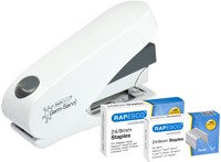 Nietmachine Rapesco Germ-Savvy Luna wit 1 Stuk