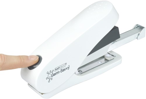 Nietmachine Rapesco Germ-Savvy Luna wit 1 Stuk-3