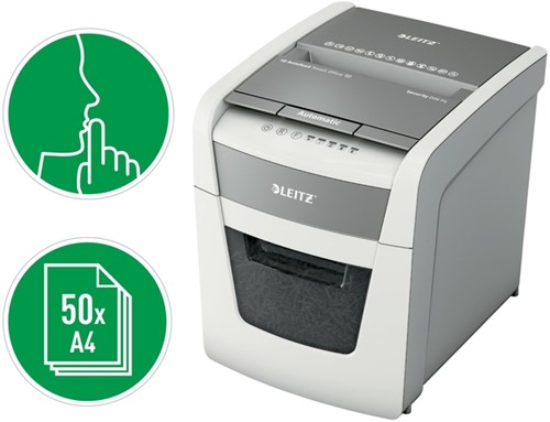 Papiervernietiger Leitz IQ Auto Small 50X 4x28mm 1 Stuk-10