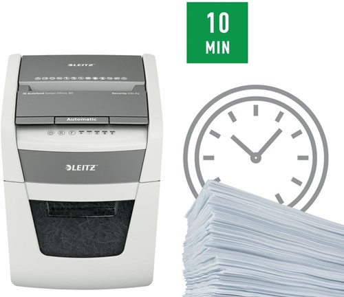 Papiervernietiger Leitz IQ Auto Small 50X 4x28mm 1 Stuk-6