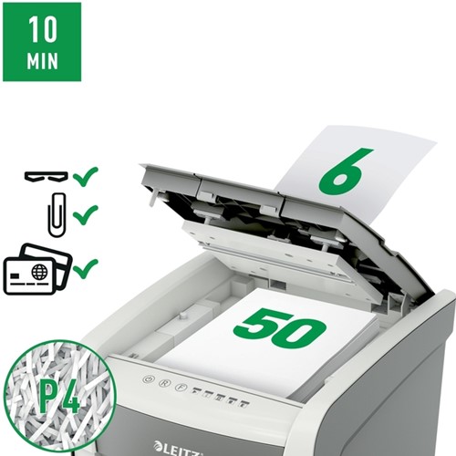 Papiervernietiger Leitz IQ Auto Small 50X 4x28mm 1 Stuk-7